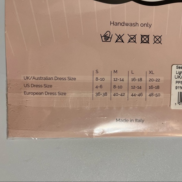 Playful Promises Light Nude Seamed Vintage Heel Stockings 15 Denier. - Picture 4 of 4